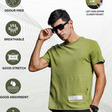 Men's Round neck Pure Cotton gentle T-Shirt