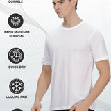 Men's Tencel Polyester Ultra Soft and Smooth Sustainable T-shirt