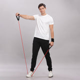 Men's Round Neck Super Smooth Self Design Wrinkle Resistant T shirt