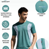 Men's Cut And Sew Hologram T-Shirt