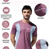 Men’s Cut & Sew HD Print T-Shirt