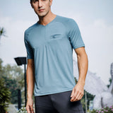 Men's Raglan Sleeve casual Chest Pocket T shirt
