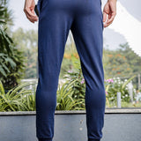 Men’s Super Soft Cotton Track Pant with Zipper Pockets