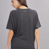 Women UPF Sun Protection Eco Friendly Yoga Top With Batwing Sleeve