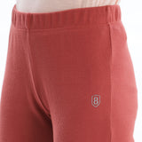 Women's Cotton Slim Flared Stretchy And slim Fit Slit Pant