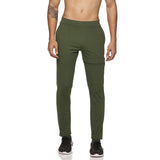 Men's Super Stretchy Work Leisure Pant With Zipper Closure Thigh Pocket