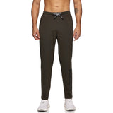 Men side pocket with Zipper closing and outside Drawstring Track Pants