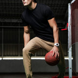 Men's Super Stretchy Work Leisure Pant With Denim Pocket & Coin Pocket