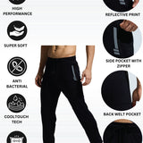 Men's Cut & Sew Zipper Pocket Jogger