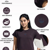 Women’s High Low Graphic Print Top
