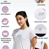 Women's High Low Graphic Print T-Shirt