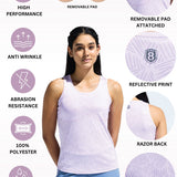 Women's Razor Back Printed Tank Top
