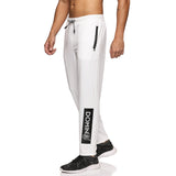 Men side pocket with Zipper closing and outside Drawstring Track Pants