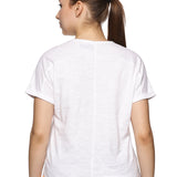 Women 100% organic cotton mega sleeve top