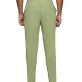 Men One Side Zipper Pocket and Inside Drawstring Trackpant