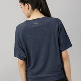 Women UPF Sun Protection Eco Friendly Yoga Top With Batwing Sleeve