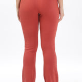 Women's  Cotton Flared Stretchy and Slim Fit Pant
