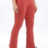 Women's  Cotton Flared Stretchy and Slim Fit Pant