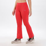 Women's  Cotton Flared Stretchy and Slim Fit Pant