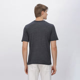 Black men's t-shirt – durable and moisture-wicking fabric
