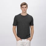 High-quality men's Black t-shirt – wrinkle-resistant and stylish