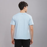 Men’s Soft Cotton Shrinkage Resistant Stretchable T Shirt with Chest Zipper Pocket