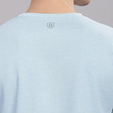 Men’s Soft Cotton Shrinkage Resistant Stretchable T Shirt with Chest Zipper Pocket