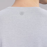 Men’s Soft Cotton Shrinkage Resistant Stretchable T Shirt with Chest Zipper Pocket