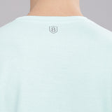 Men’s Soft Cotton Shrinkage Resistant Stretchable T Shirt with Chest Zipper Pocket