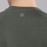 Men's Raglan Sleeve casual Chest Pocket T shirt