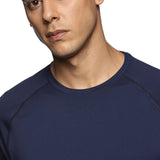Men Solid High Performance Training T-Shirt