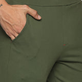 Men's Super Stretchy Work Leisure Pant With Coin Pocket