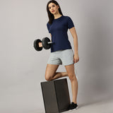 Women Breathable Quick Dry Regular Fit Sports T-Shirt