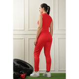 Women's cotton jogger pant with side pocket & drawstring