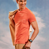 Men's Organic Cotton Chest Pocket  T Shirt