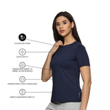 Women Breathable Quick Dry Regular Fit Sports T-Shirt