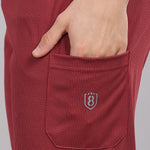 Men's co-ord set in vibrant red ideal for casual wear