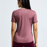 Women’s V neck cut and sew top