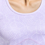 Women's Razor Back Printed Tank Top