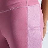 Women’s High Waist Printed Side Panel Tights