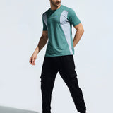 Men's Cut And Sew Hologram T-Shirt