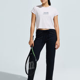 Women's High Low Graphic Print T-Shirt