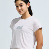 Women's High Low Graphic Print T-Shirt