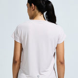 Women's High Low Graphic Print T-Shirt