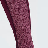 Women’s High Waist Printed Side Panel Tights