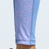 Women’s High Waist Printed Side Panel Tights