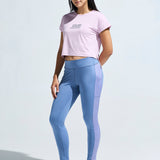 Women's High Low Graphic Print T-Shirt