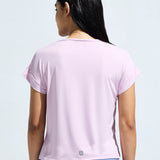 Women's High Low Graphic Print T-Shirt
