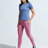 Women’s criss cross back mesh top