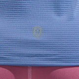 Women’s criss cross back mesh top
